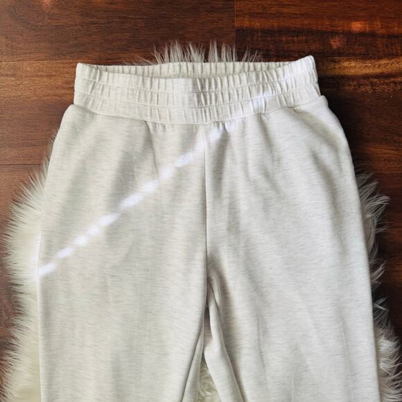 NWOT Varley The Slim Cuff Pant 25" in Ivory Marl Size Small - Picture 5 of 10